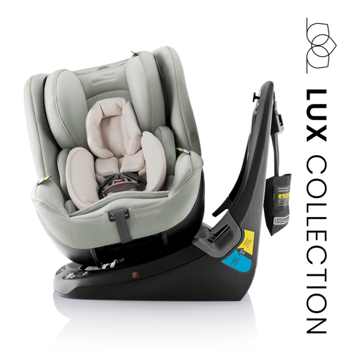Britax Safe-n-Sound I B-Swivel Style Car Seat I Lux Silver Fern