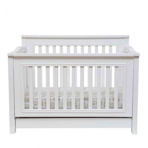 Cocoon Flair Cot And Mattress - White