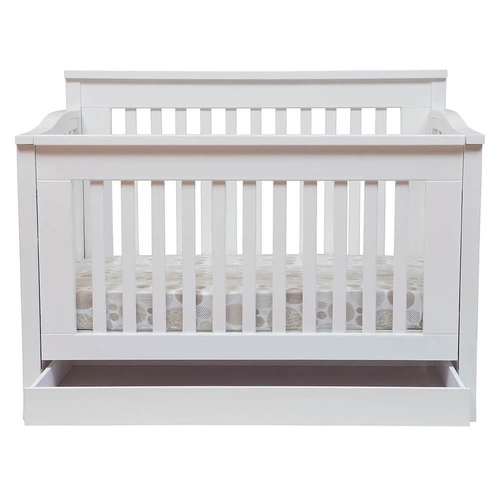 Cocoon Flair Cot And Mattress - White