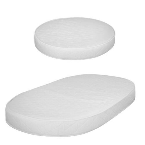 Cocoon Nest Fitted Mattress Protector Set - White