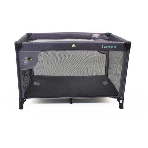 Vee Bee Commuter Portacot - Charcoal