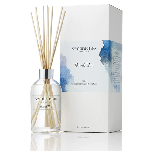 Scented Reed Diffuser - Thank You