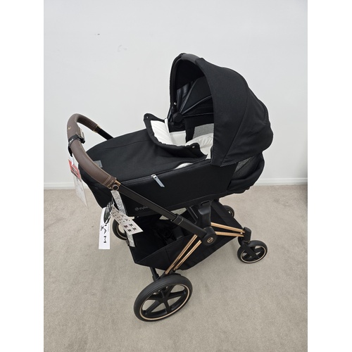 Cybex Priam + Lux Carry Cot (Black)