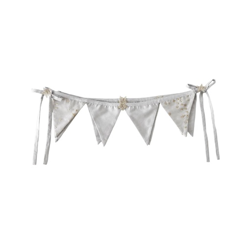 Glitter Bunting - Dove