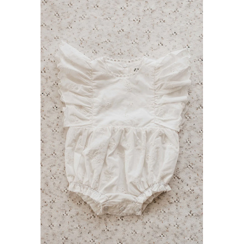 Holly Playsuit - White