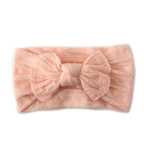 Willow Baby Knotted Headband - Pale Peach