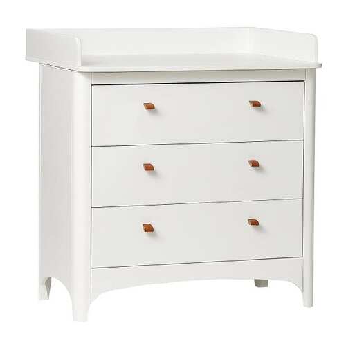 Changing Unit For Leander Classic Dresser - White