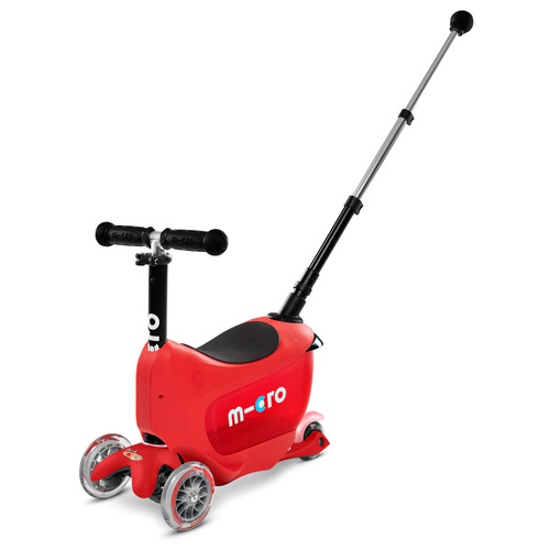 Micro Mini2Go Deluxe Plus Scooter - Red