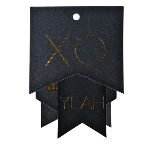 Gold Foil Gift Tags