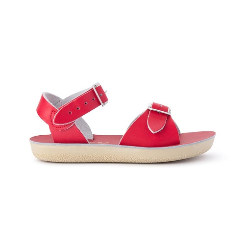 Salt Water Sun-San Surfer Child Sandals - Red