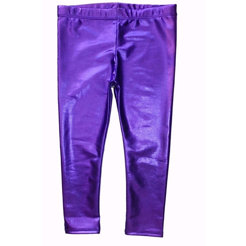 Metallic Legging - Purple