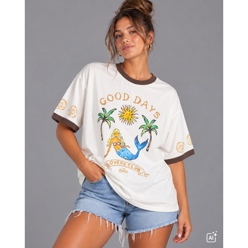 Tee | Good Days | White