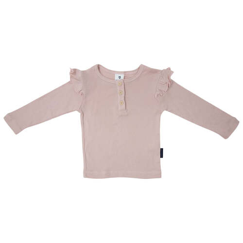 Cotton Modal Top - Dusty Pink