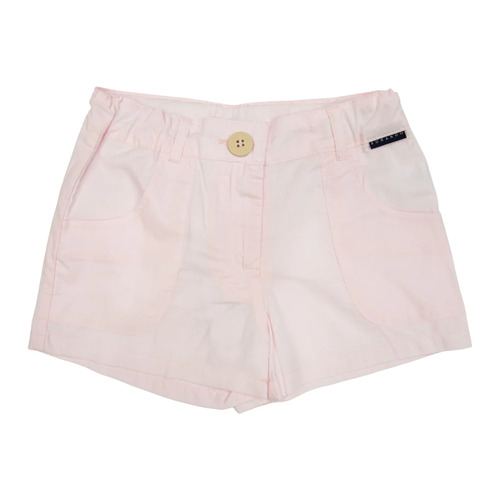 Cotton Poplin Shorts - Light Pink