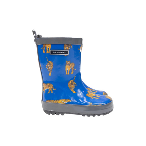 Gumboots - Tiger Victoria Blue/Charcoal