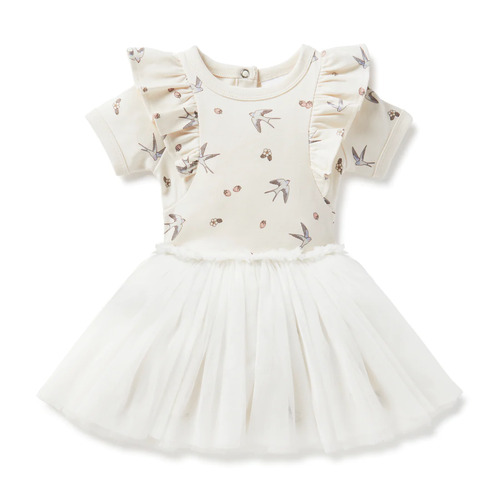 Swallow Tutu Dress - Natural