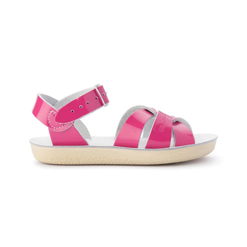 Salt Water Sun-San Swimmer Child Sandals - Fuchsia