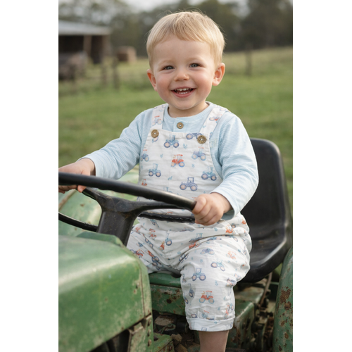 Overalls | French Terry Frill | Harvest Time