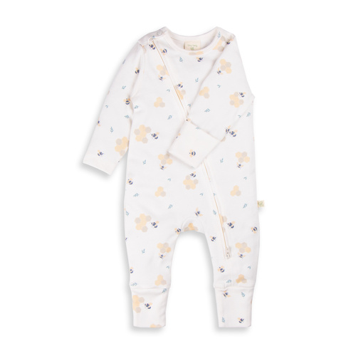 Onesie | Long Sleeve with Zip | Making Honey