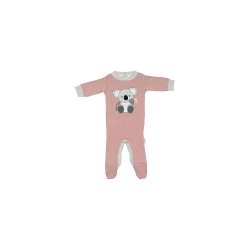 Koala Knit Romper - Pink