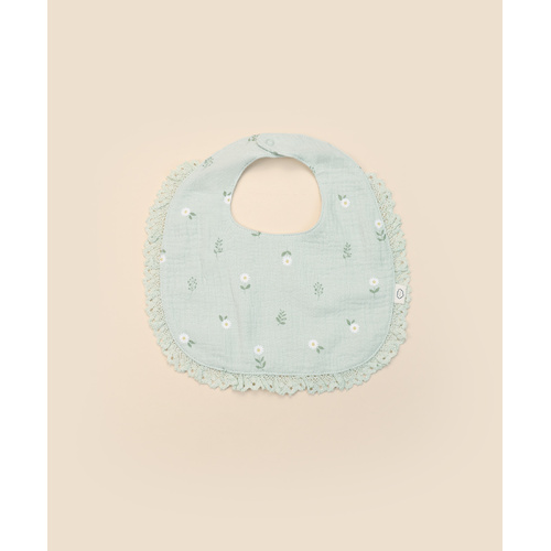 Bib | Muslin | Daisy Green