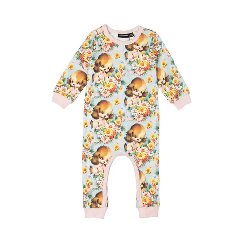 Rock Your Baby Puppy Love Baby Playsuit