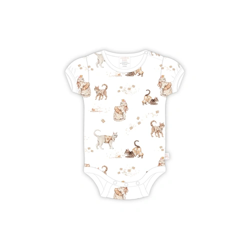 Bamboo Bodysuit - Royal whiskers