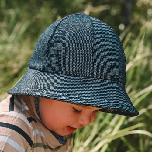 Toddler Bucket Hat I Denim