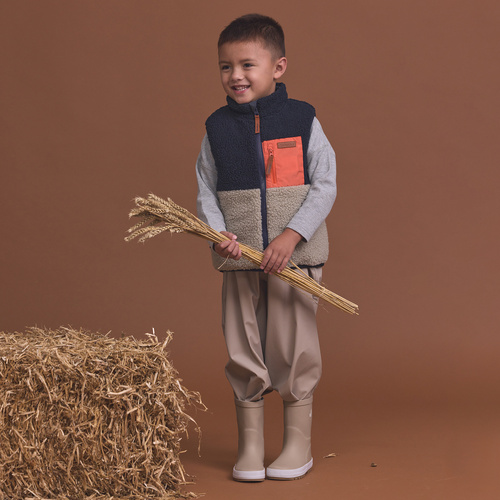 Vest | 2-in-1 Reversible | Yeti Ash Colourblock