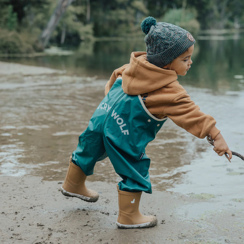 Rain Overalls - Forest Green