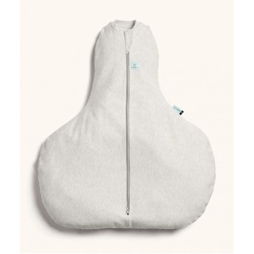 ergoPouch Hip Harness Cocoon Swaddle Bag 1.0 Tog - Grey Marle