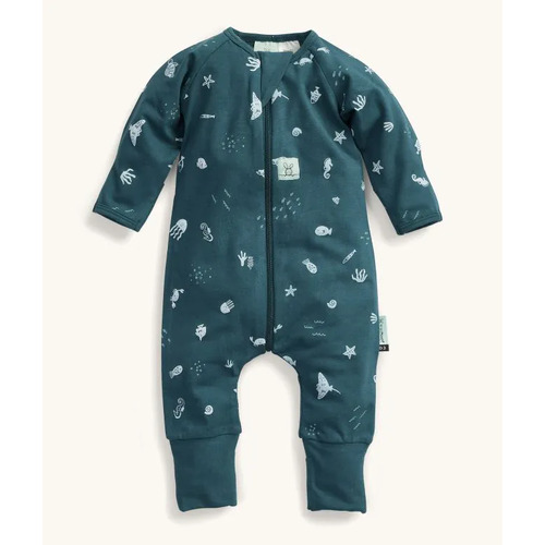 ergoPouch Long Sleeve Layer/Romper - 0.2 Tog - Ocean