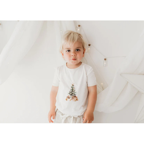 Eggnog Tee - Glistening Tree
