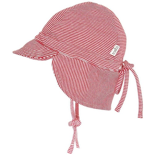 Flap Cap Baby - Tomato
