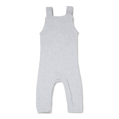 Fletch Knit Overall - Pale Grey