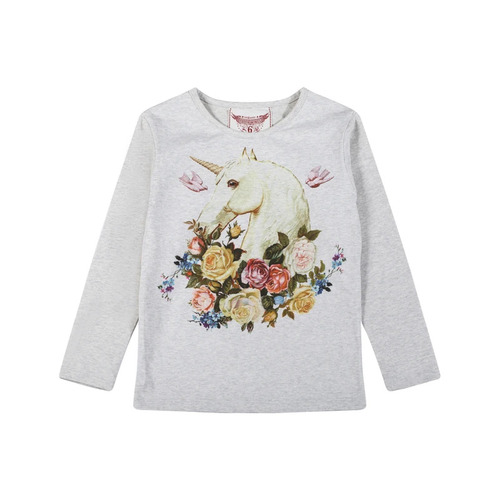 Classic Fitted T-Shirt - Rose Unicorn