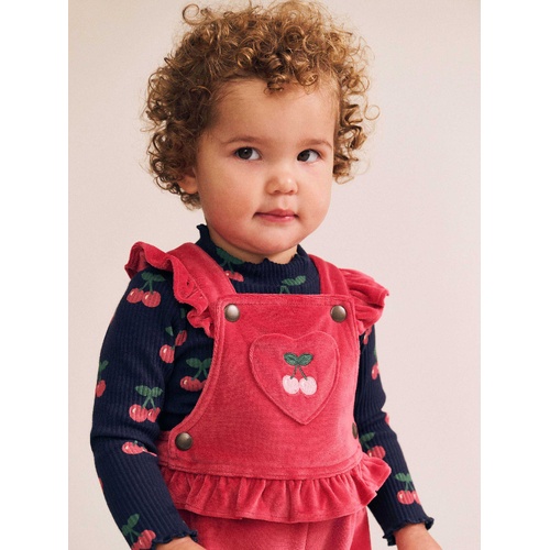 Skivvy | Rib | Navy Very Cherry