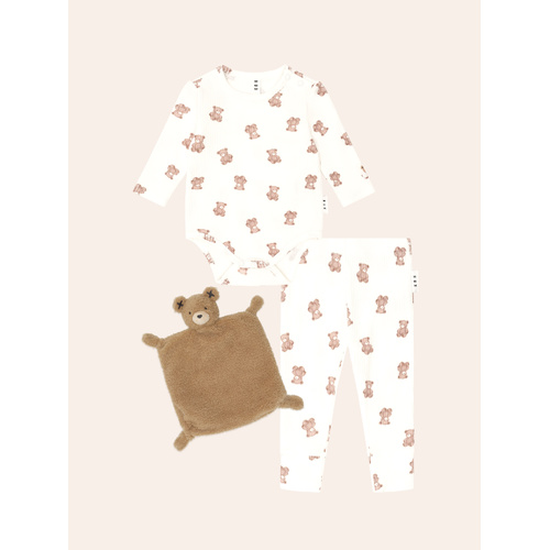 Newborn Gift Set | 3PC | Beary Snuggly Almond Milk