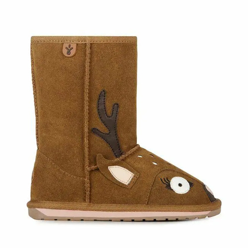 EMU Deer Slipper Boots - Brown 