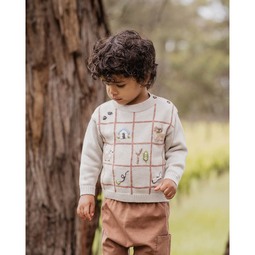 Jumper | Knit | Oat Otto Puppy