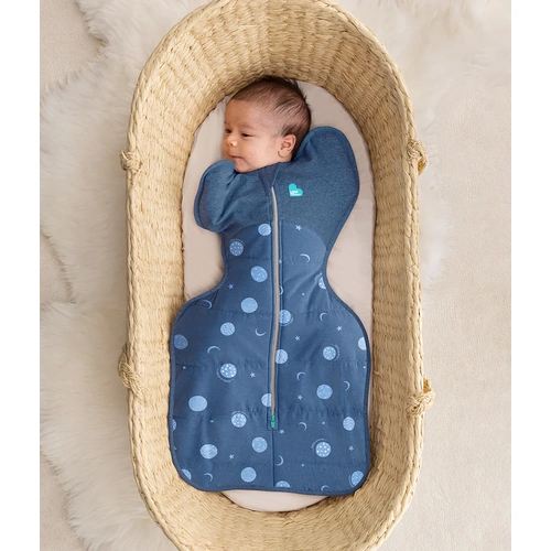 Sleep Garment | Swaddle Up | Quilted Stretch Cotton | Little Dreamer [2.5 TOG, Denim]