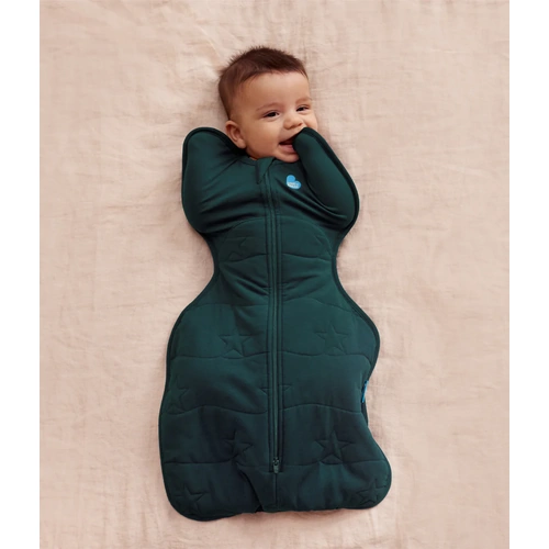 Love to Dream | Swaddle Up | Quilted Stretch Cotton | Forest Star [3.5 TOG]
