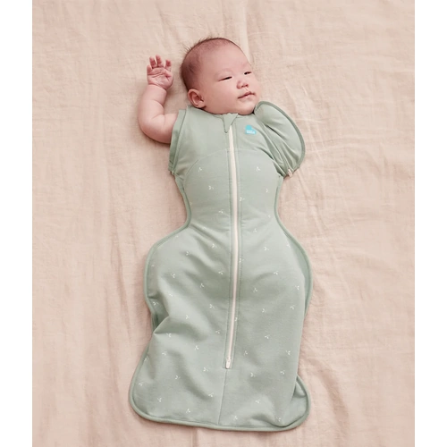 Love to Dream | Transition Bag | Stretch Cotton Fleece | Olive Twigs [1.5 TOG]
