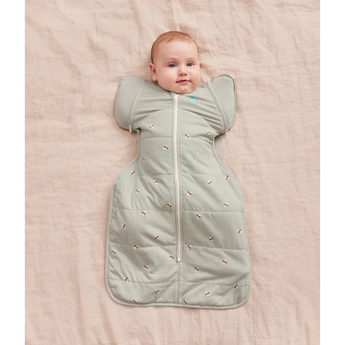Love to Dream | Transition Bag | Quilted Stretch Cotton | Olive Bees [2.5 TOG]