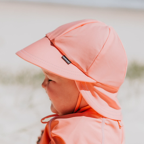 Beach Legionnaire Flap Hat I Peach