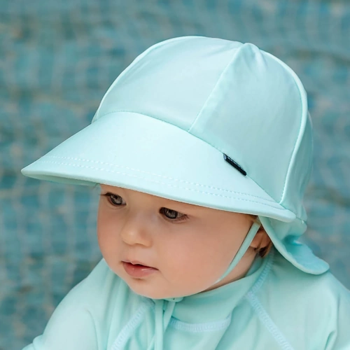 Beach Legionnaire Flap Hat I Aqua
