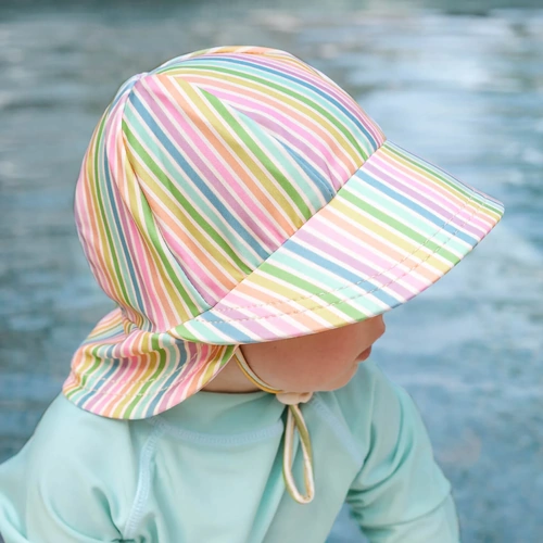 Swim Legionnaire Beach Hat I Rainbow