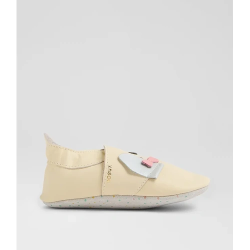 Little Bow Pup Soft Sole Shoe - Vanilla