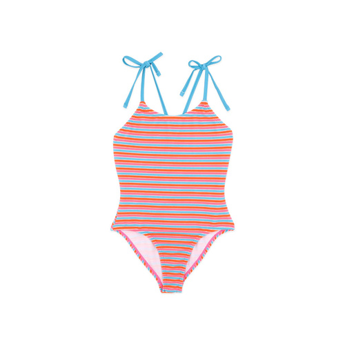 Swimsuit | 1 Piece Cross Back | Selena Stripe