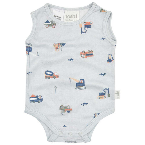 Onesie Singlet Romper - Little Diggers